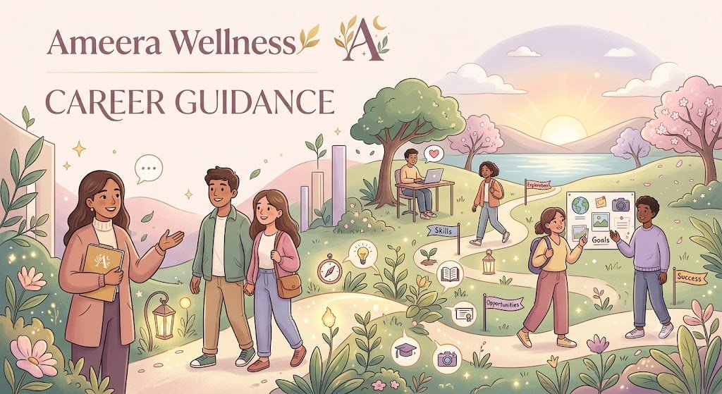 Career guidance illustration